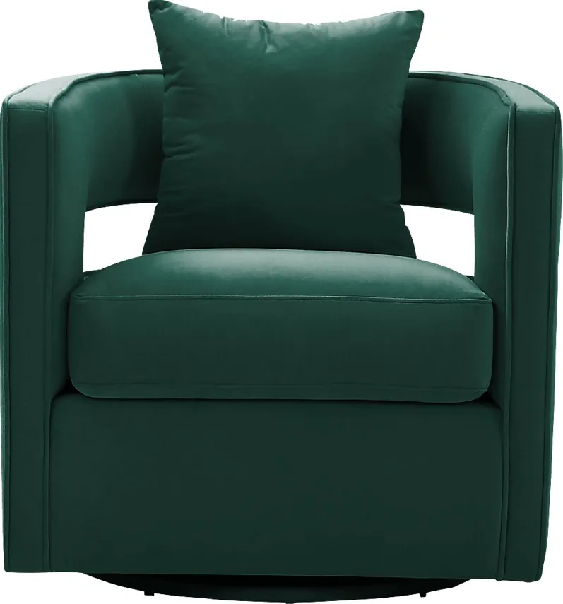 Endalyn Green Accent Chair