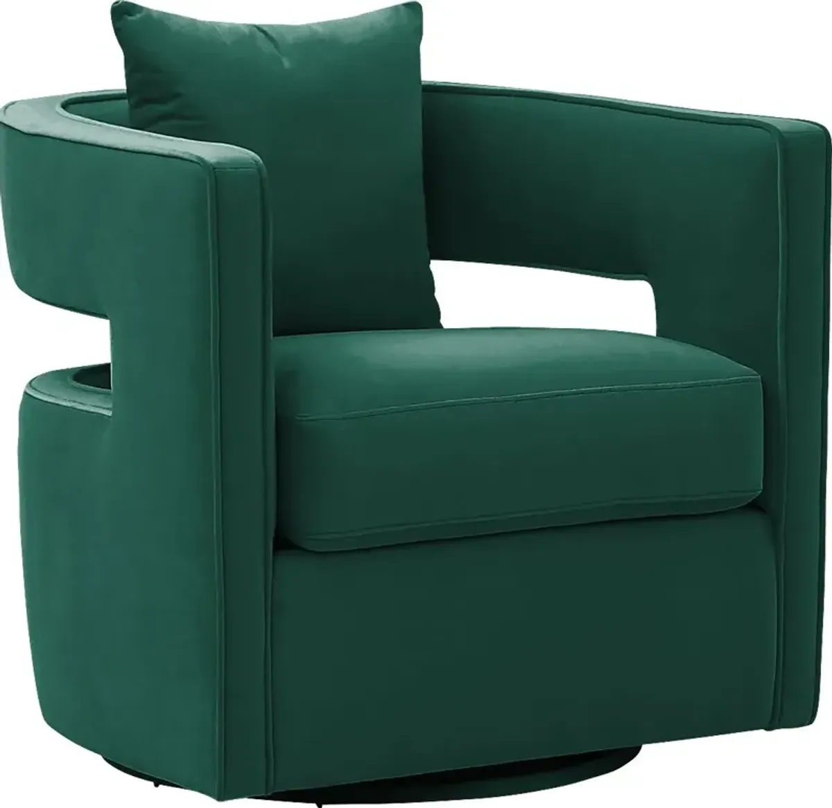 Endalyn Green Accent Chair