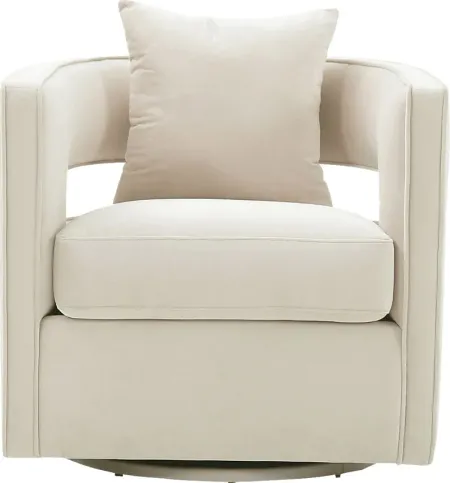 Endalyn Cream Accent Chair