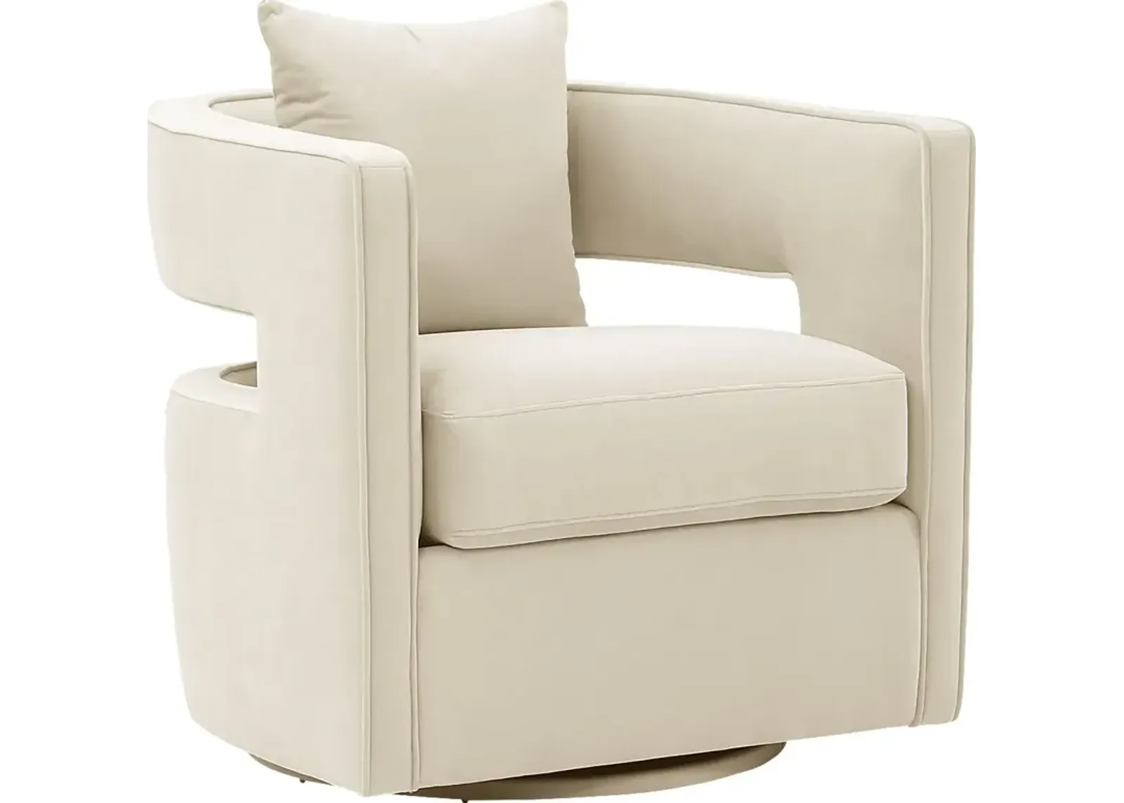 Endalyn Cream Accent Chair