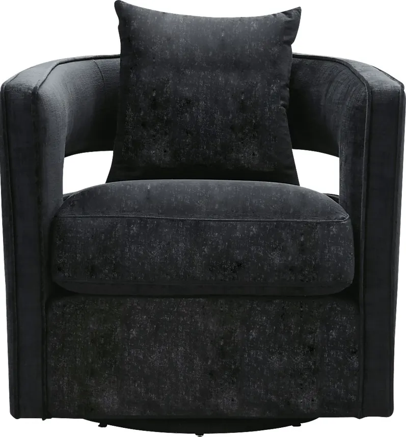 Endalyn Black Accent Chair