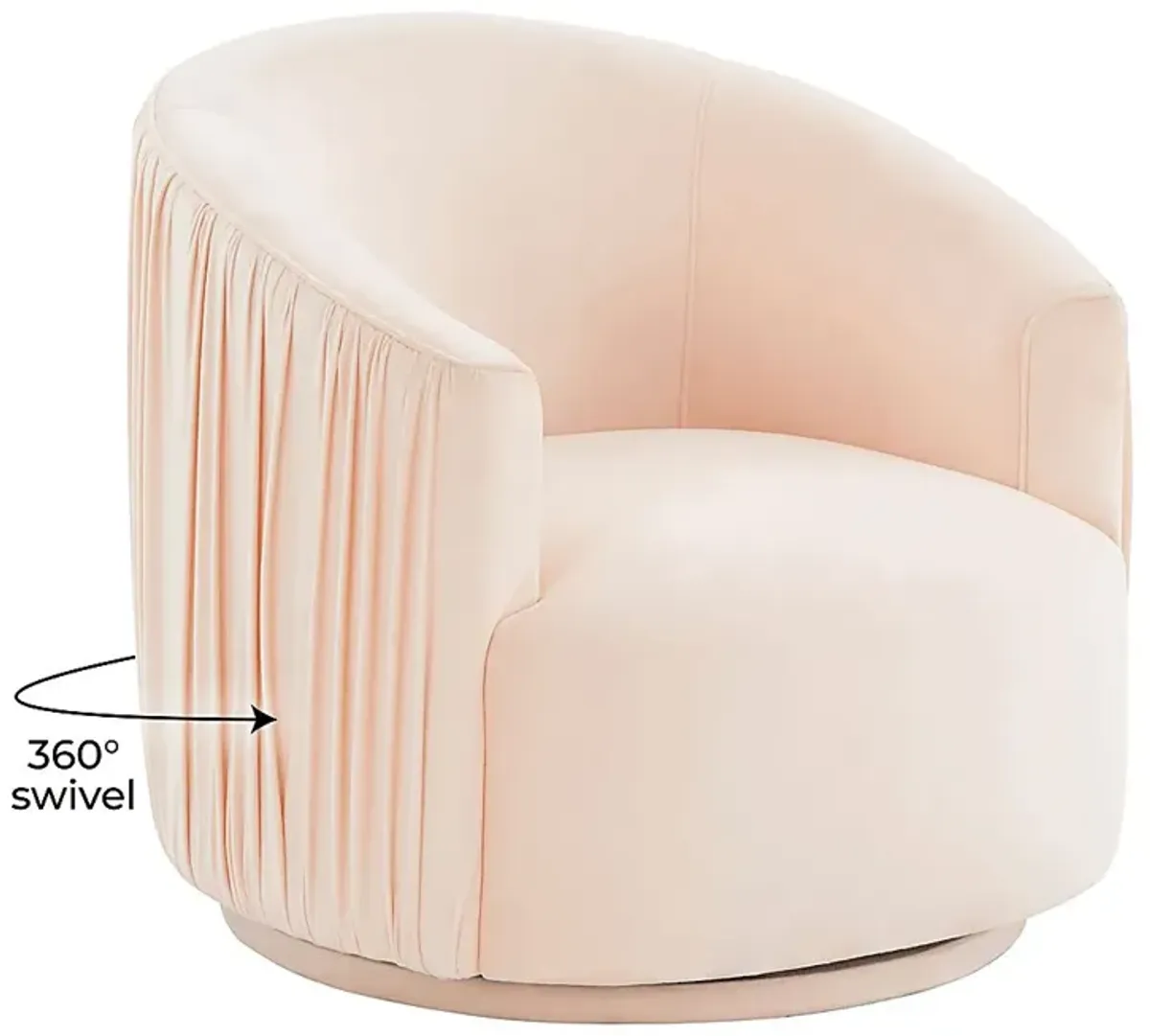 Spandra Blush Accent Chair