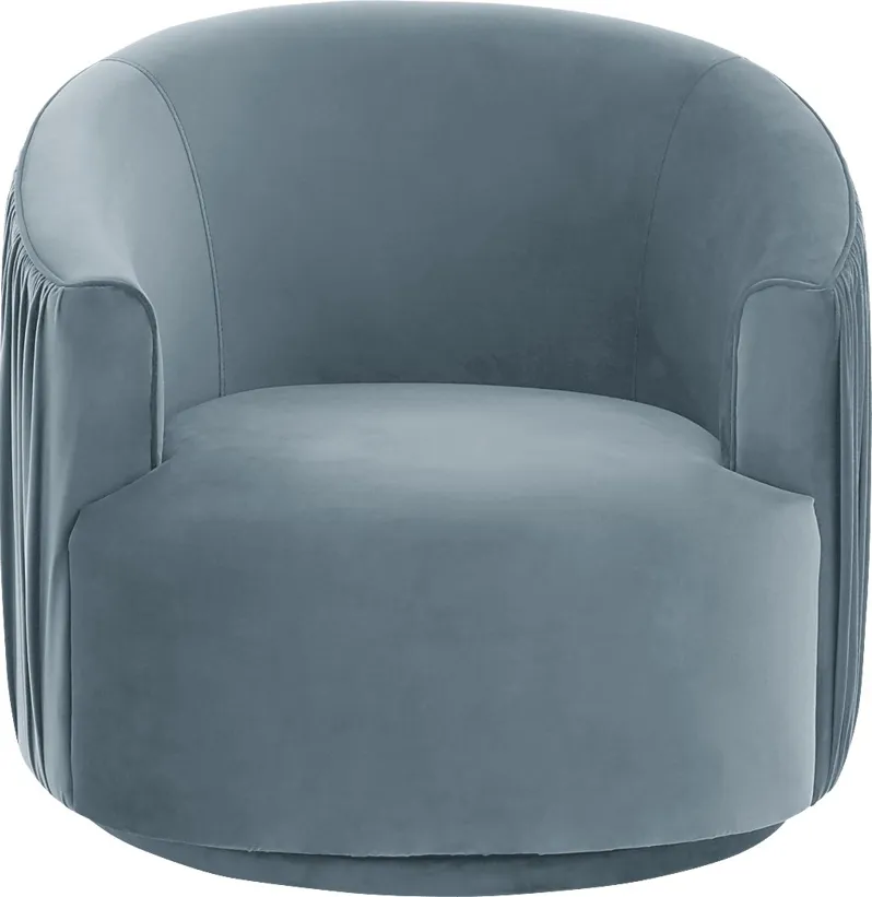 Spandra Blue Accent Chair