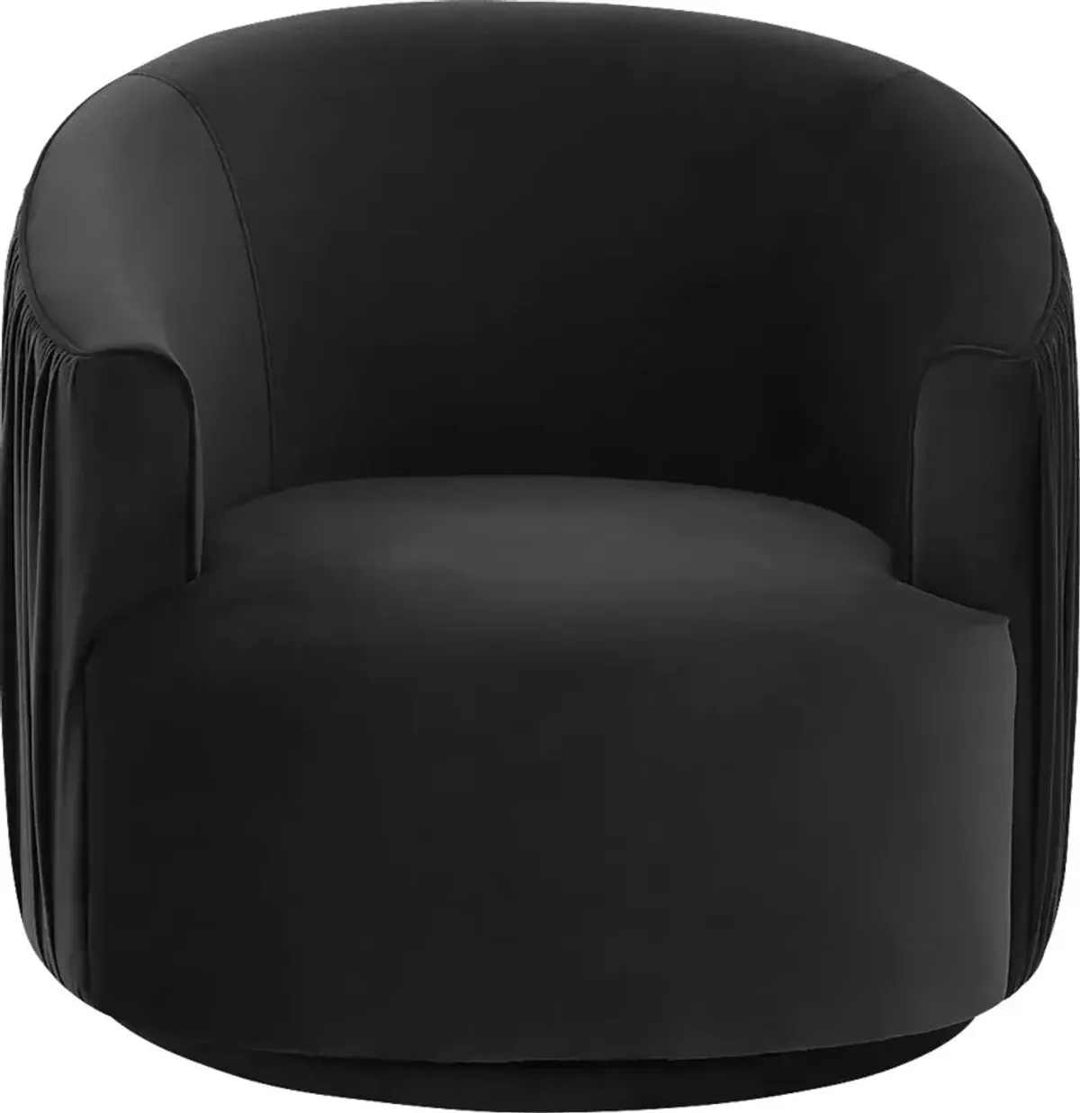 Spandra Black Accent Chair