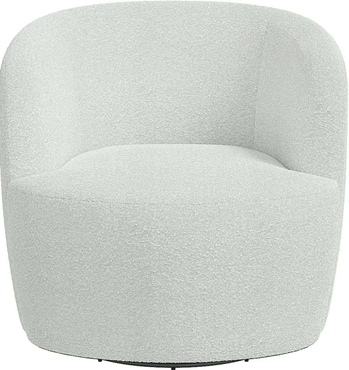 Elloran Cream Swivel Accent Chair