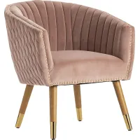 Josslines Pink Accent Chair