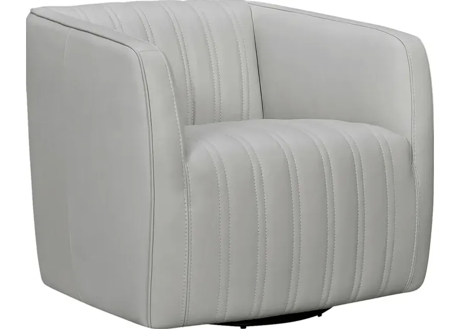 Jenaria Light Gray Accent Chair