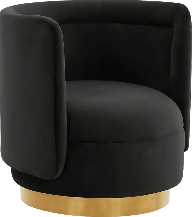 Elsey Lane Black Accent Chair