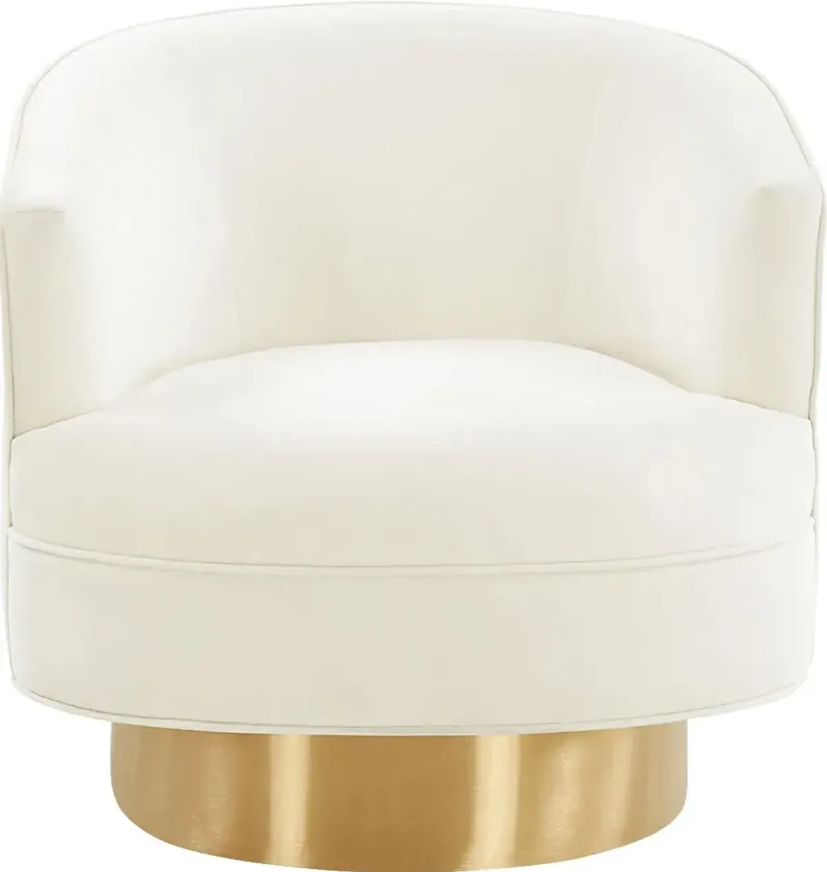 Toleah Cream Accent Chair