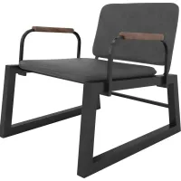 Doolan Black Accent Chair