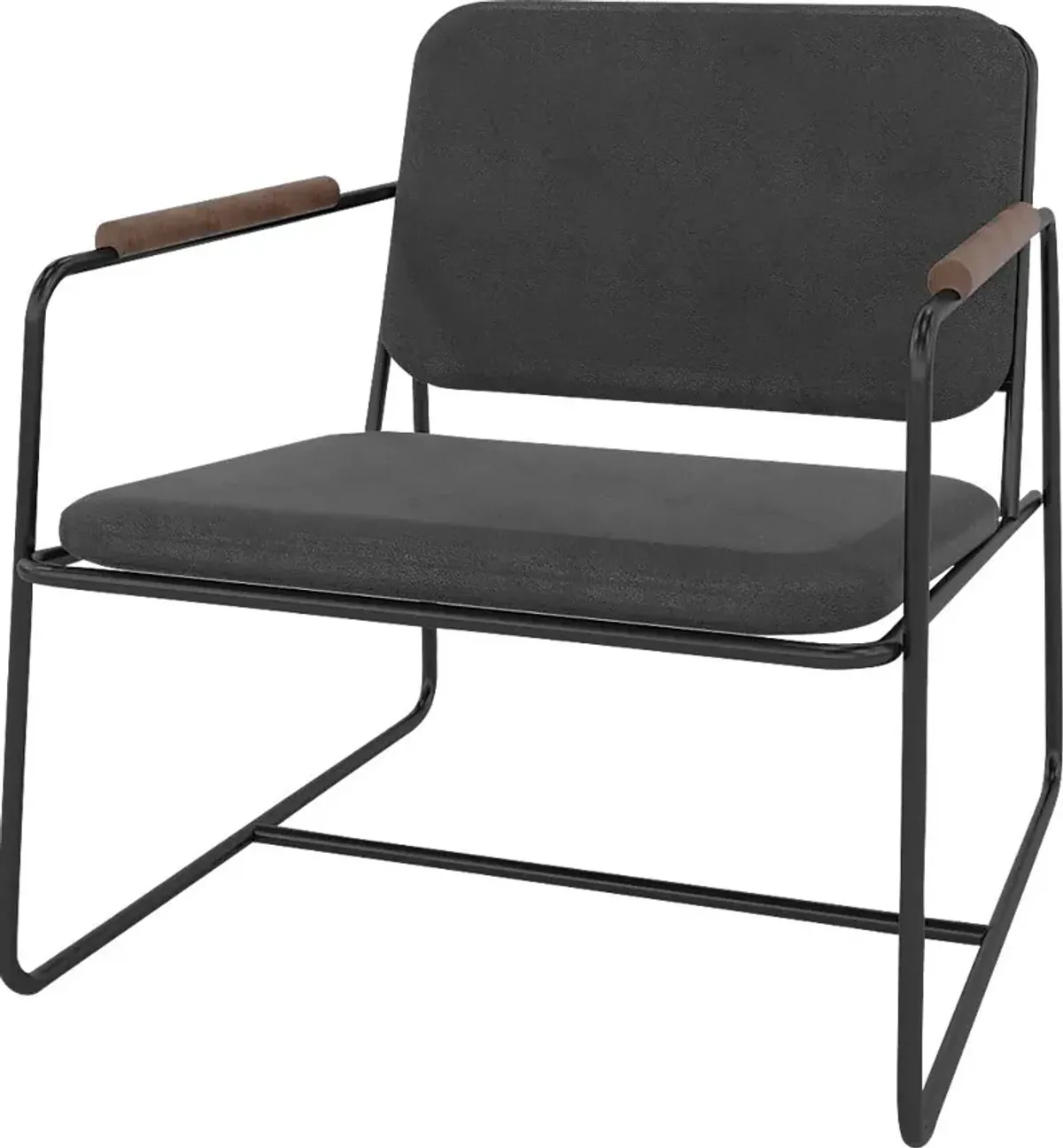 Drozan Black Accent Chair