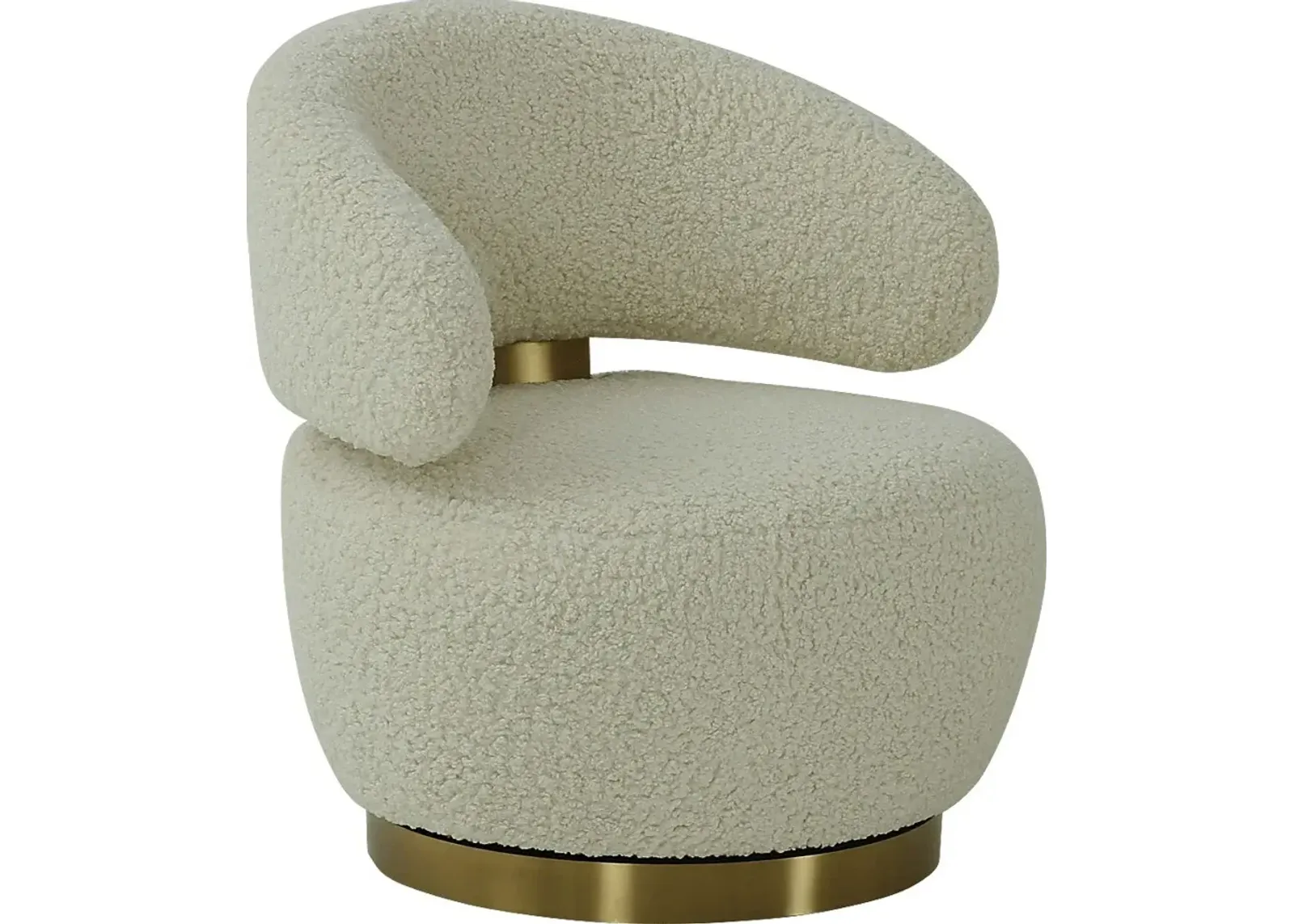 Amarjay Beige Accent Chair