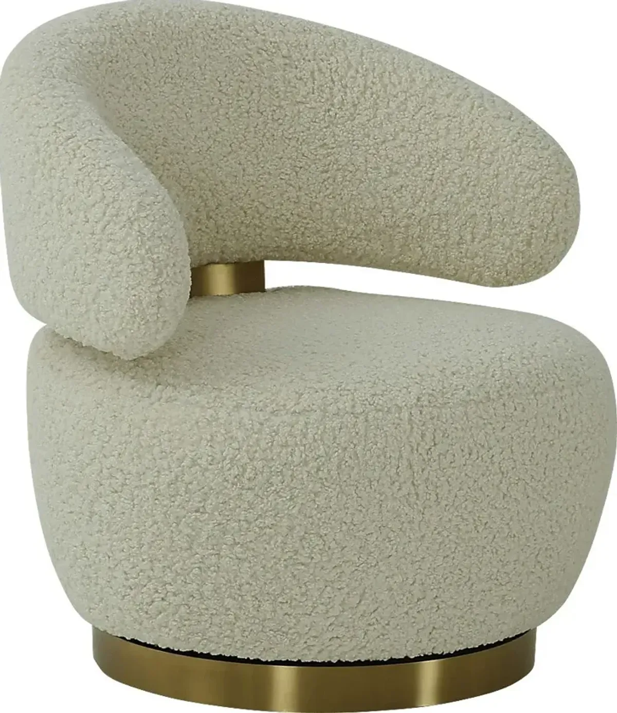 Amarjay Beige Accent Chair