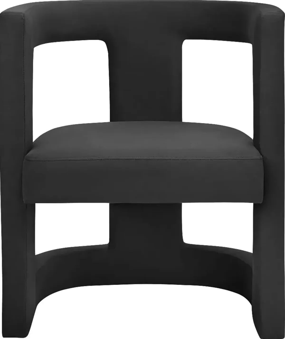 Allora Ann Black Accent Chair