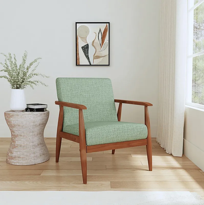 Maurrice Green Accent Chair