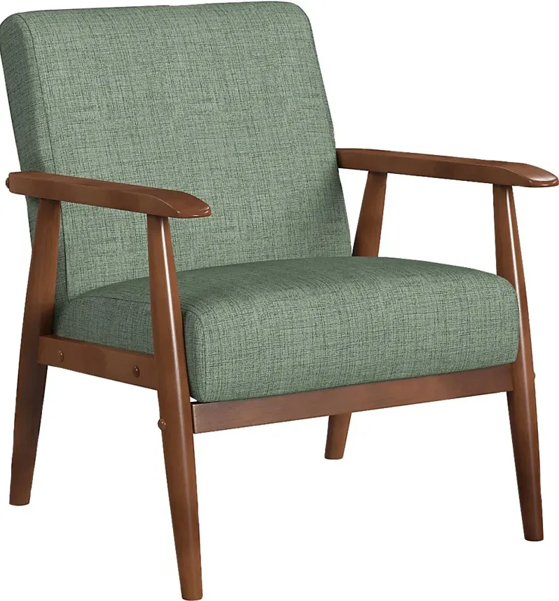 Maurrice Green Accent Chair