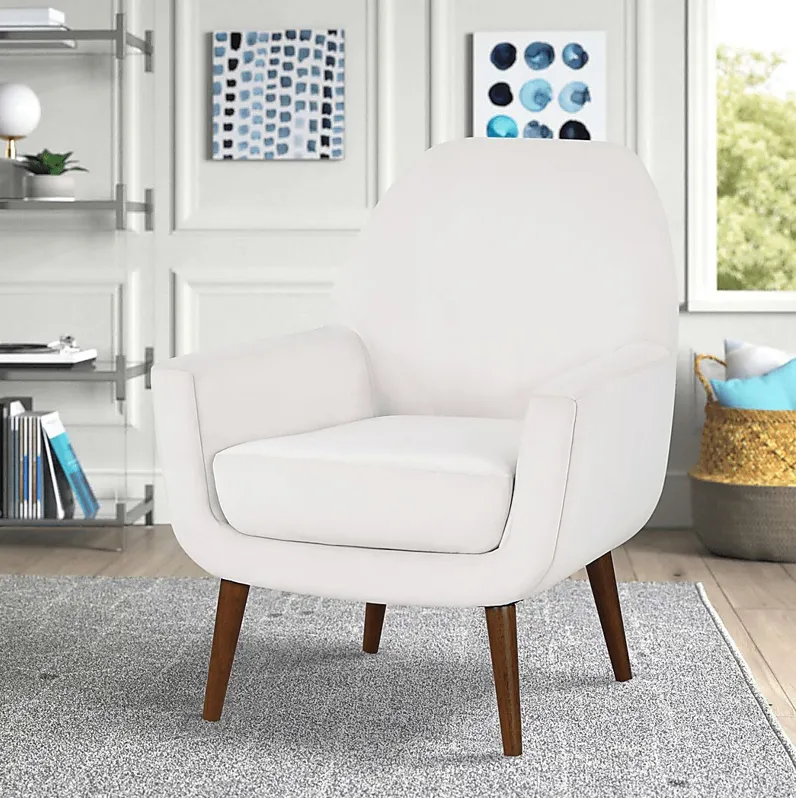 Canemah Beige Accent Chair