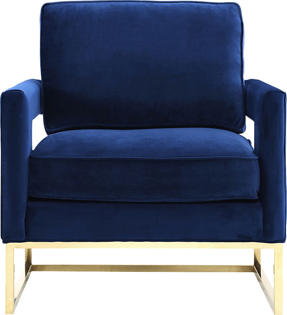 Belldid II Navy Accent Chair