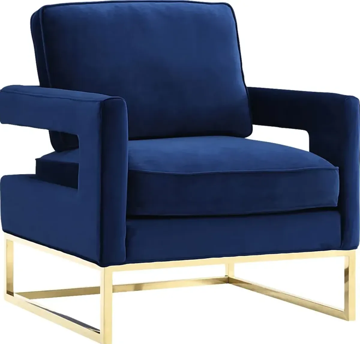 Belldid II Navy Accent Chair