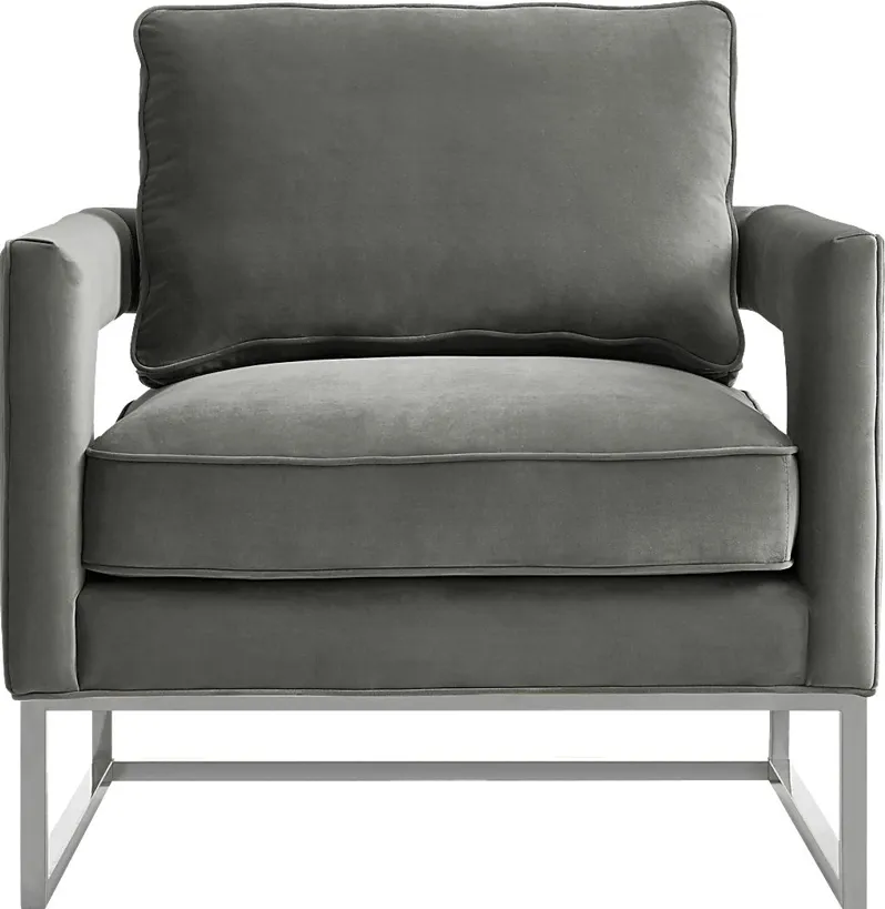 Belldid III Gray Accent Chair