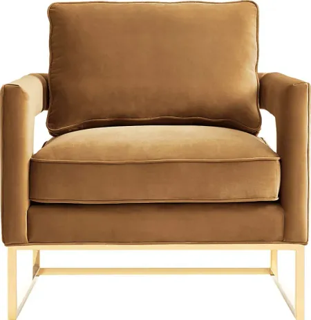 Belldid II Cognac Accent Chair