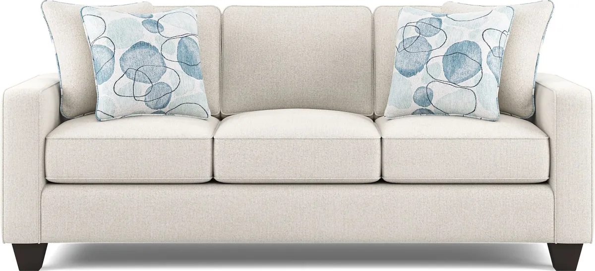 Alanis Bay White Sleeper Sofa