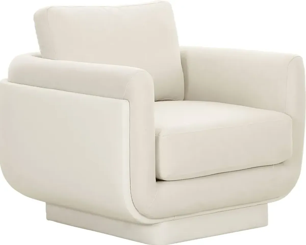 Chantclair Cream Accent Chair