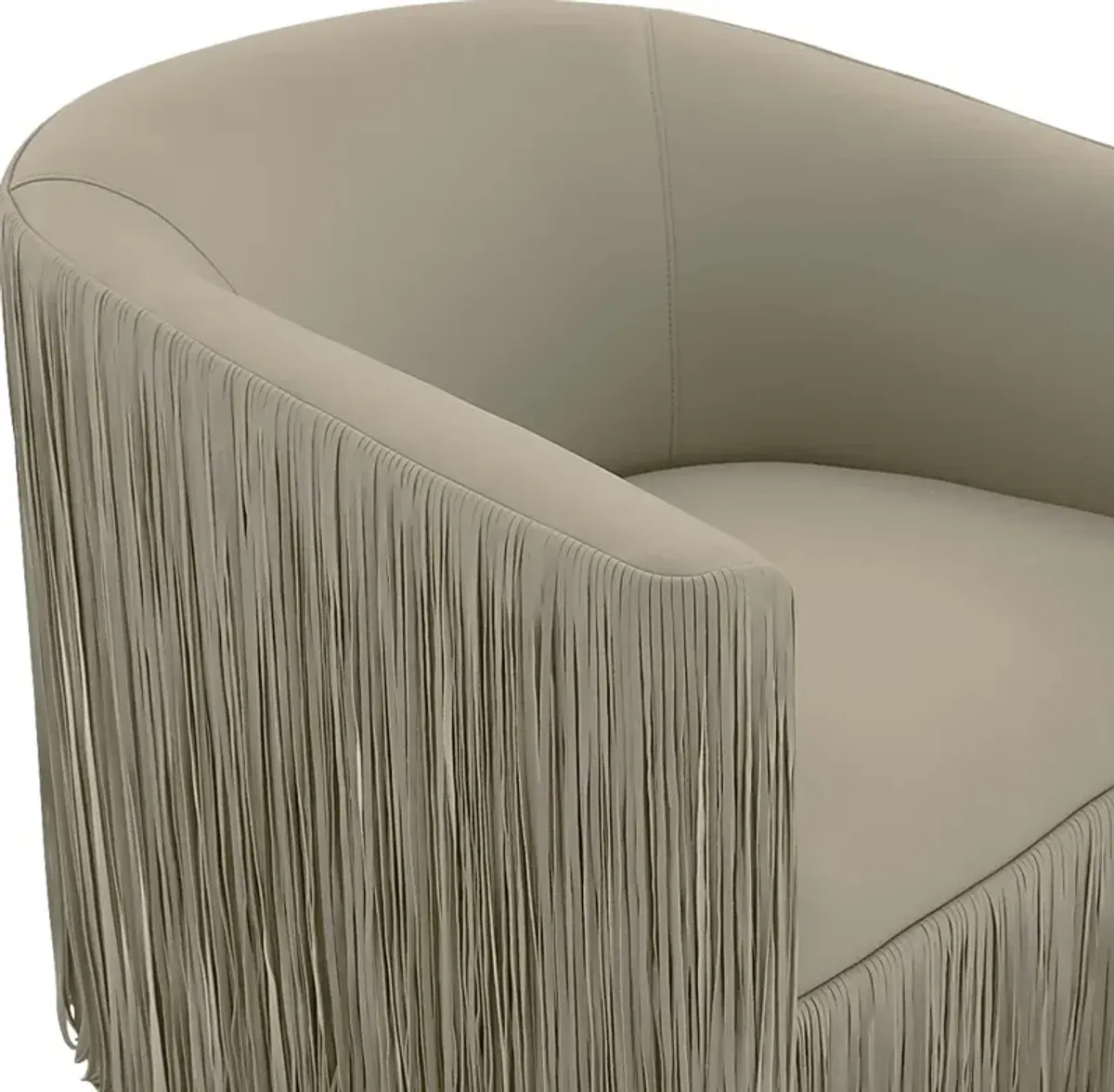 Linnwood Gray Swivel Accent Chair