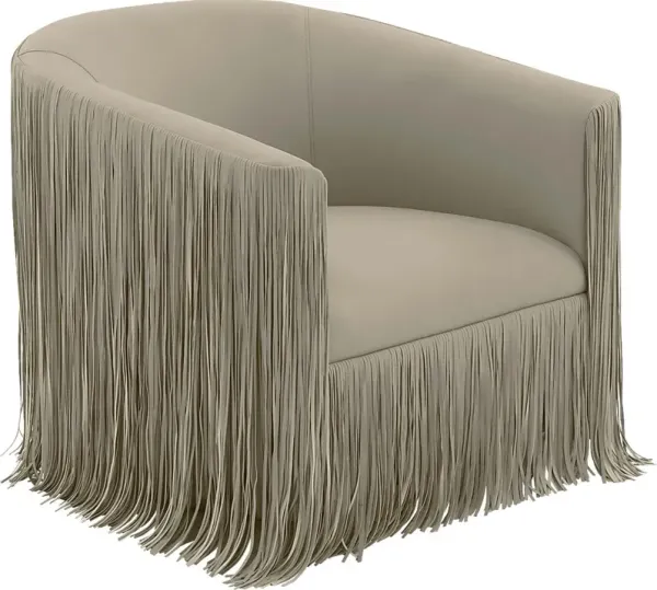 Linnwood Gray Swivel Accent Chair