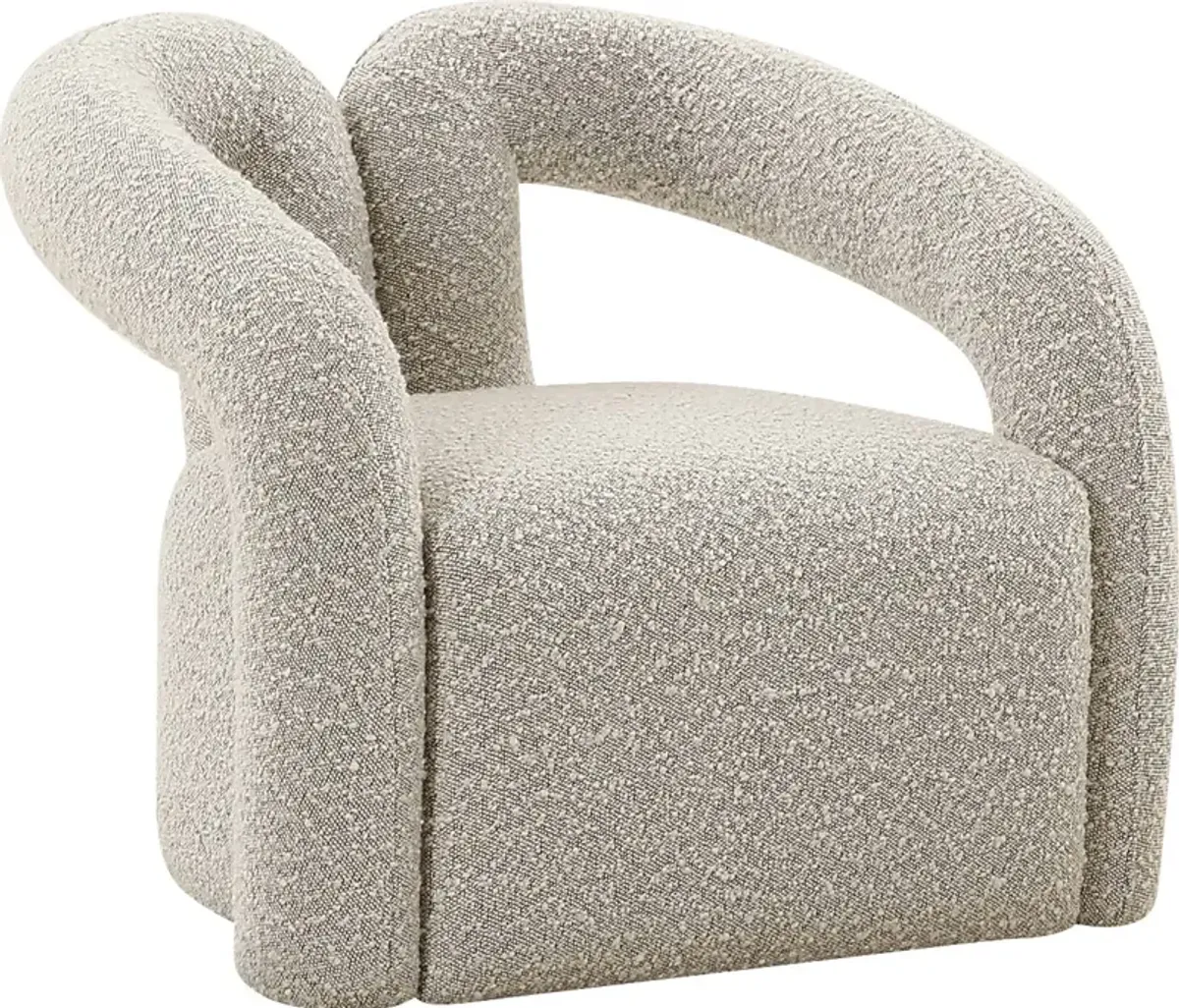 Steckley Gray Accent Chair