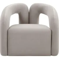 Steckley Dark Gray Accent Chair