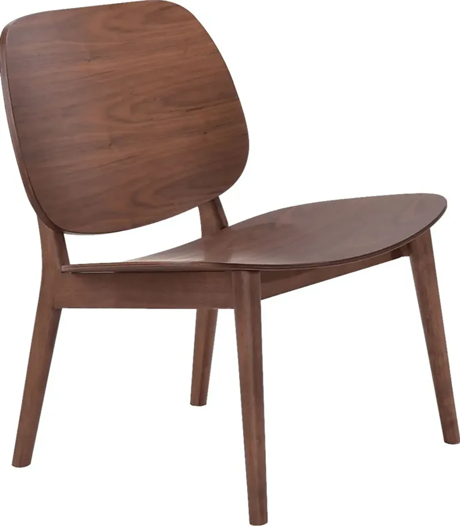 Braddus Walnut Accent Chair