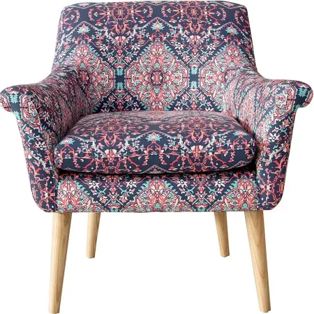 Ellysan Pink Accent Chair