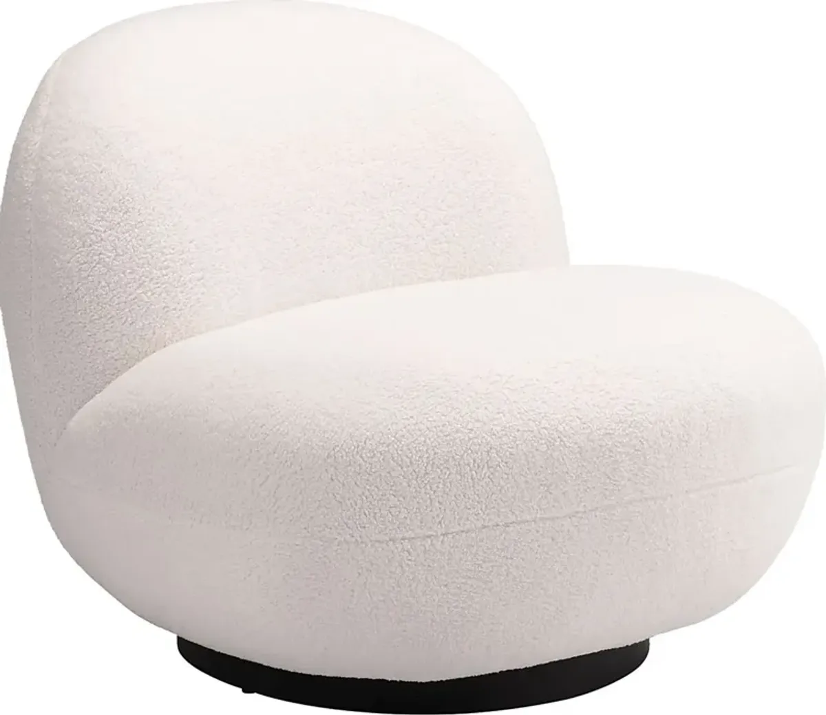 Chenega White Accent Chair