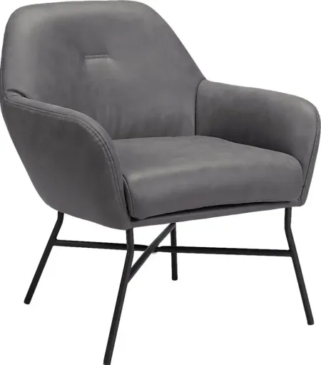 Chevigny Gray Accent Chair