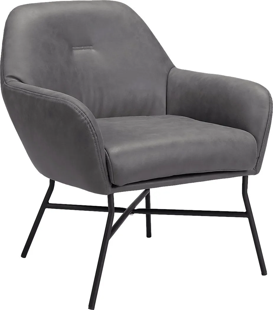 Chevigny Gray Accent Chair