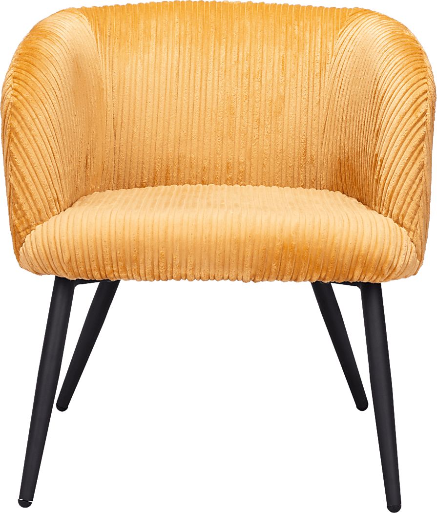 Chokecherry Yellow Accent Chair
