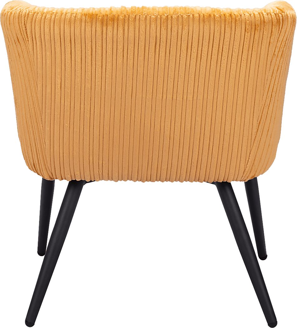 Chokecherry Yellow Accent Chair