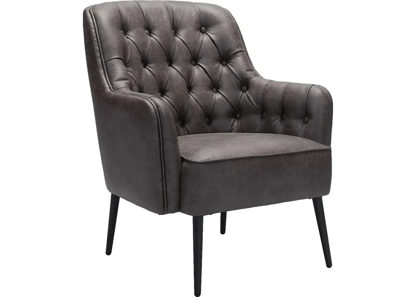 Dyea Black Accent Chair