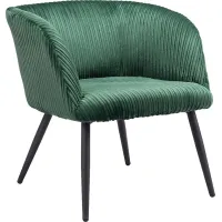 Eaglek Green Accent Chair