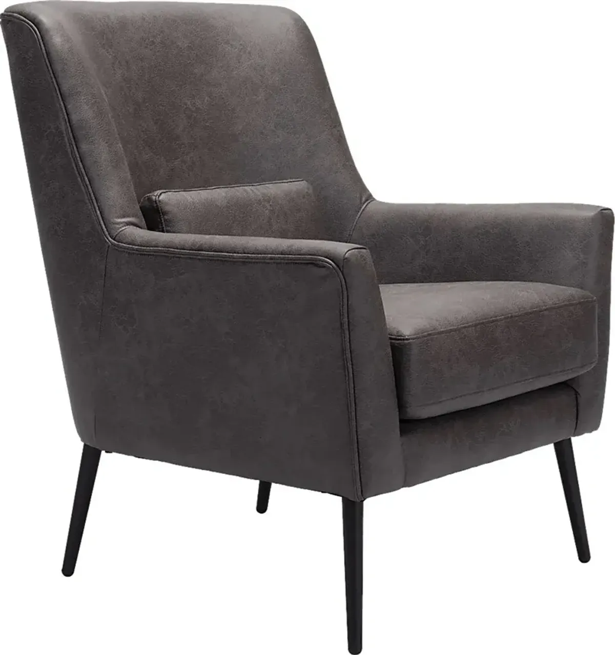 Eluesis Black Accent Chair