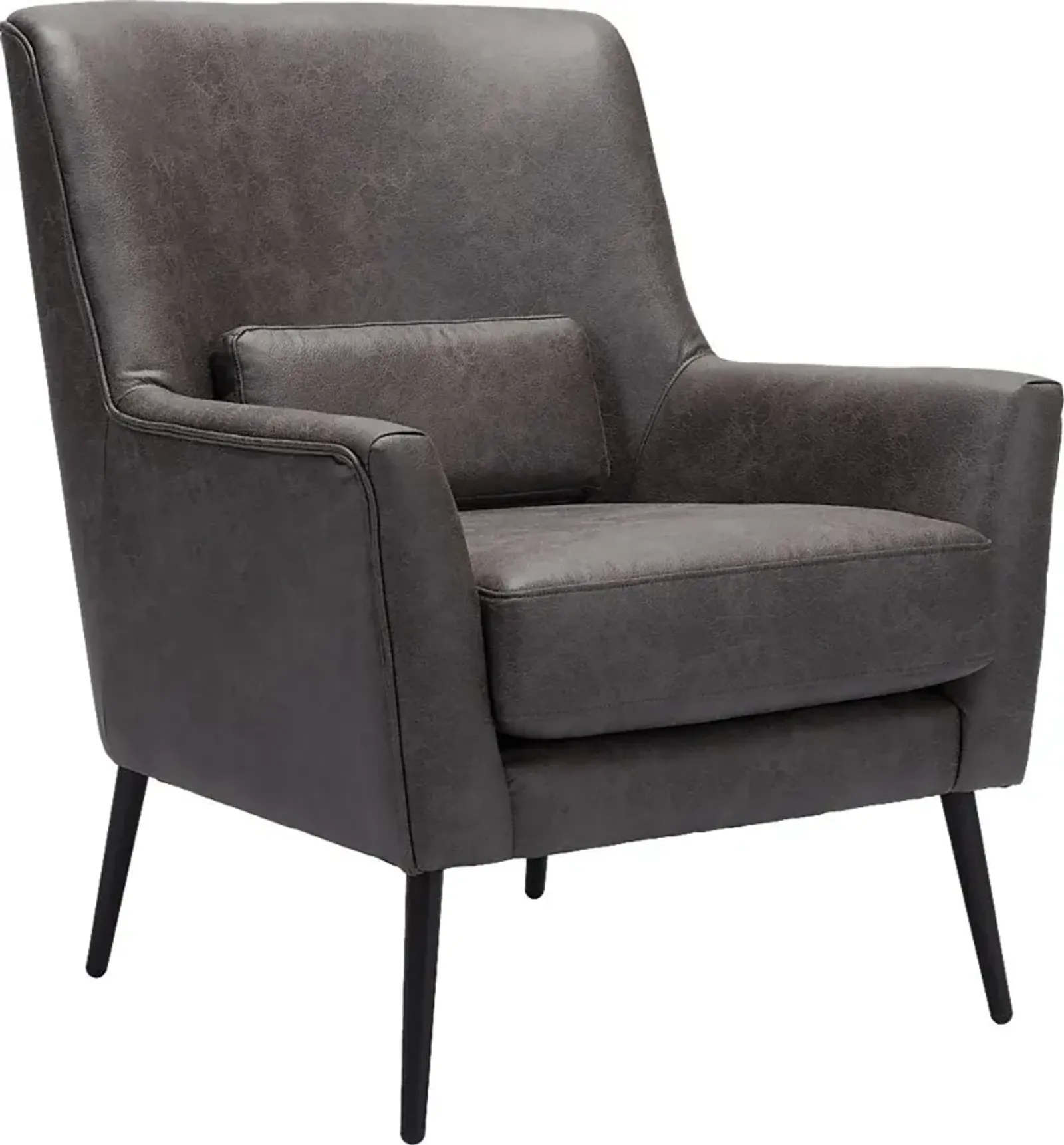 Eluesis Black Accent Chair