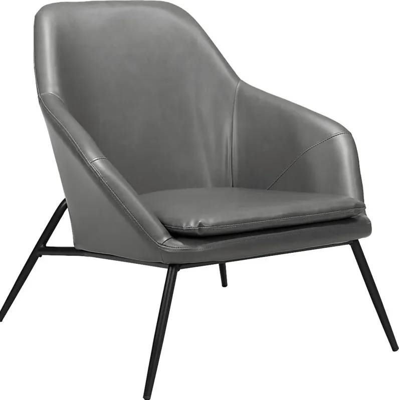 Exetor Gray Accent Chair
