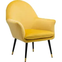Guillemot Yellow Accent Chair