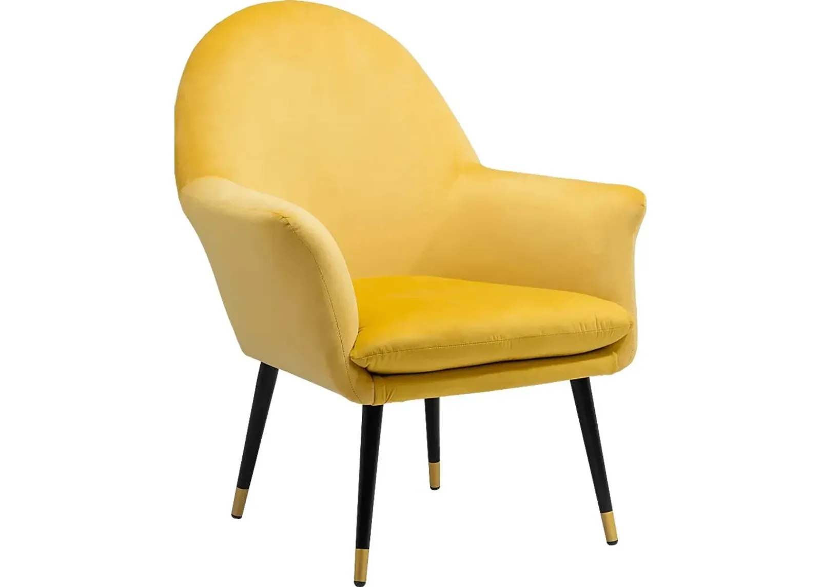 Guillemot Yellow Accent Chair