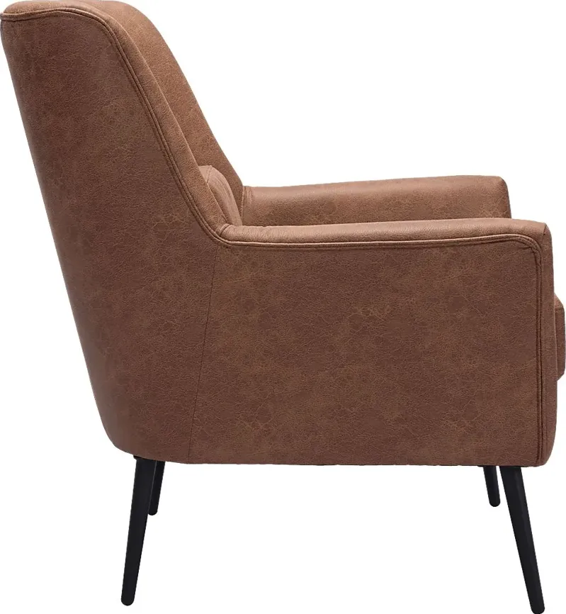 Ginpole Brown Accent Chair