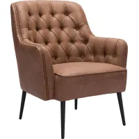 Habiet Brown Accent Chair