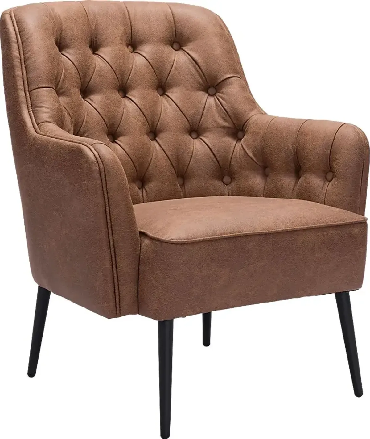 Habiet Brown Accent Chair