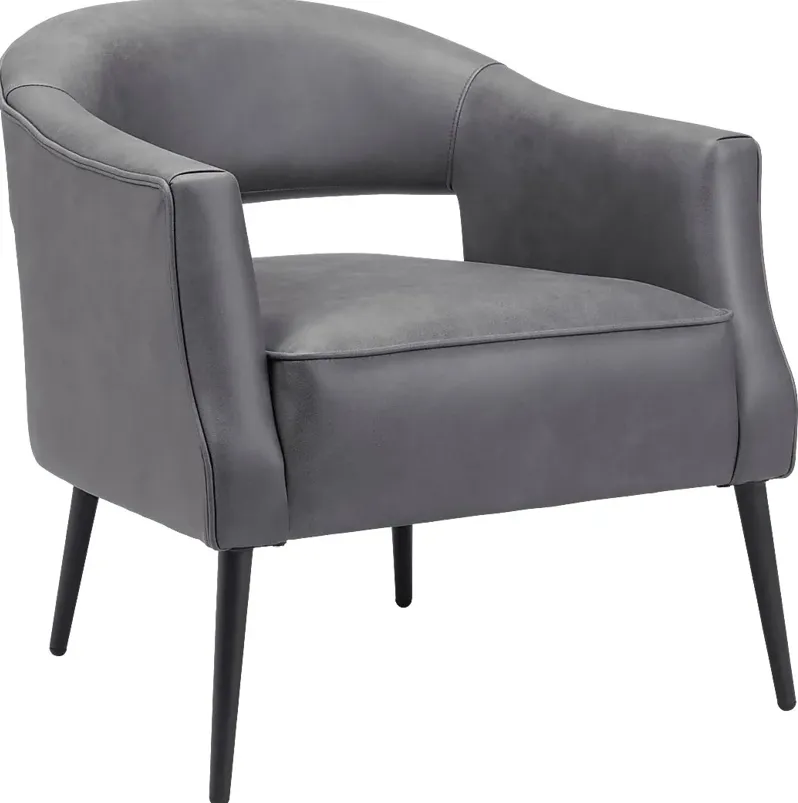 Imlach Gray Accent Chair