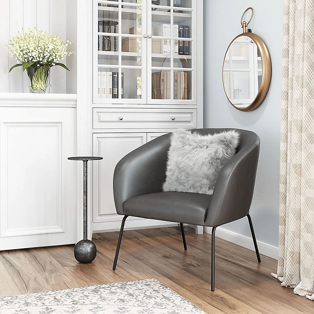 Hesterburg Gray Accent Chair